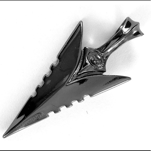 Tribal Jewelry Arrowhead Set, Pendant + Link Chain - Picture 6 of 6